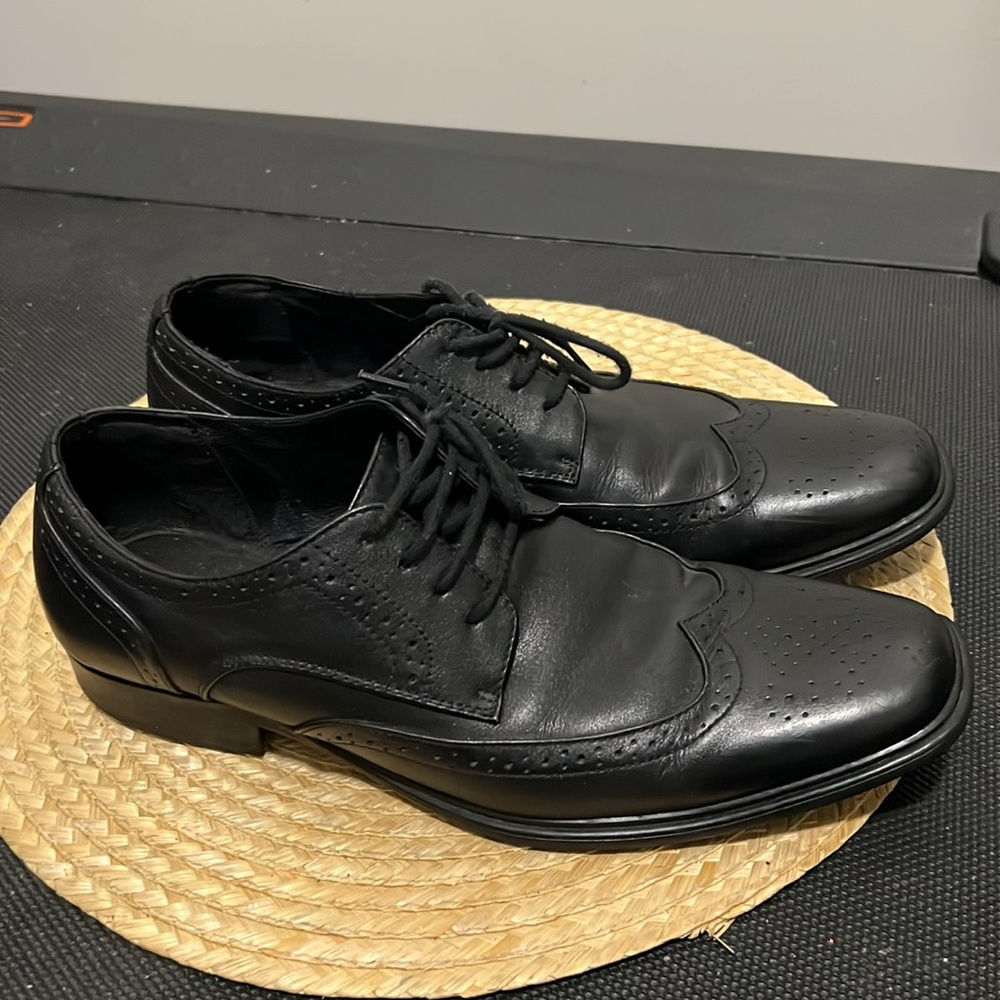 Mark Nason Leather Oxford Derby Men Dress Shoes Size 8